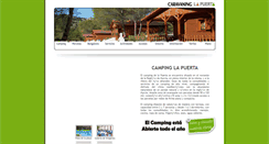 Desktop Screenshot of campinglapuerta.com